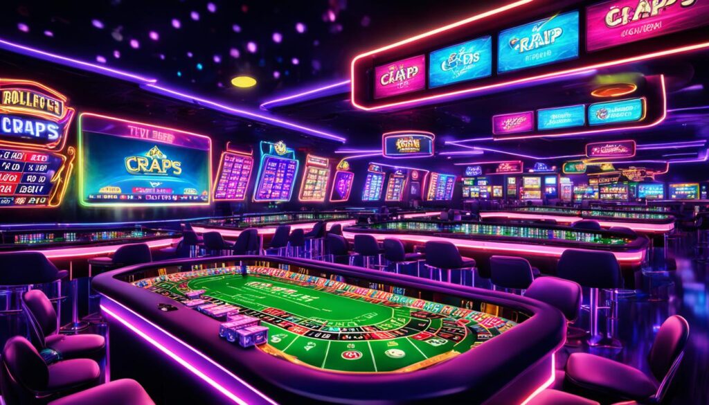 Craps beim online Casino